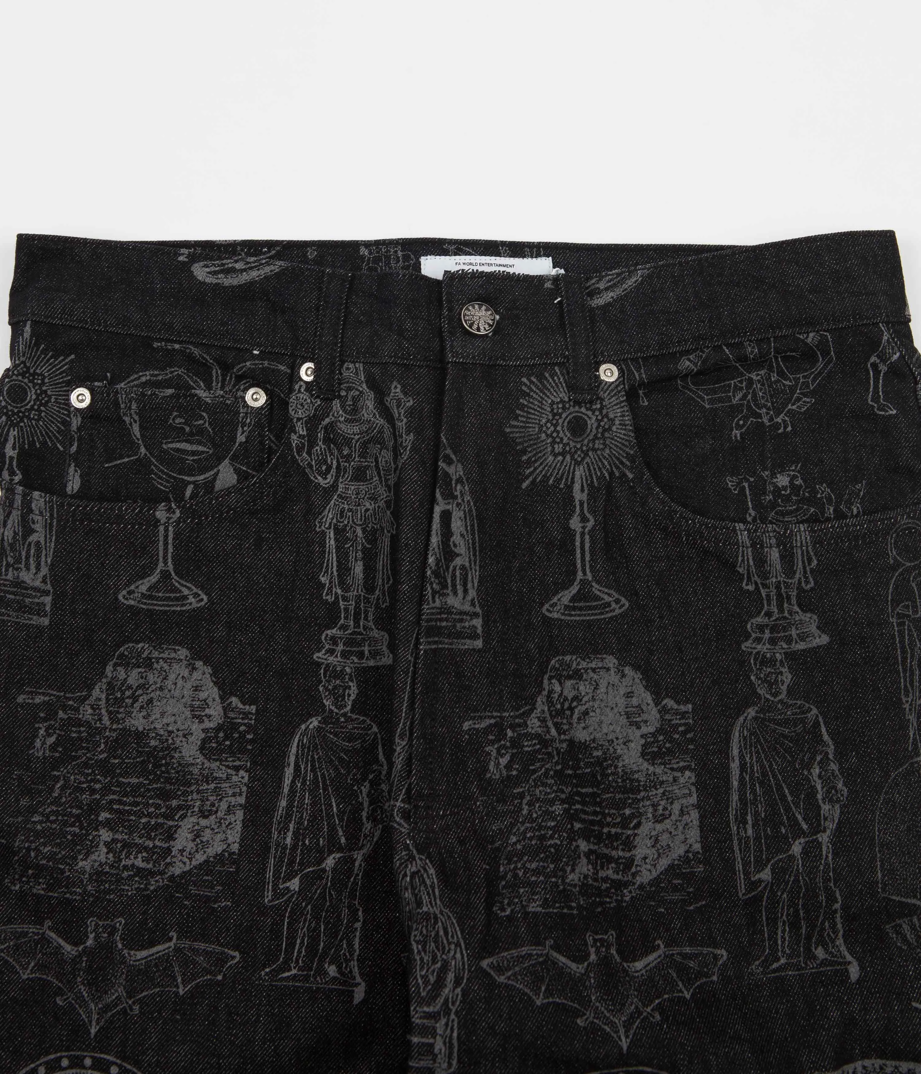 Fucking Awesome 3M Regular Fit Jeans - Black