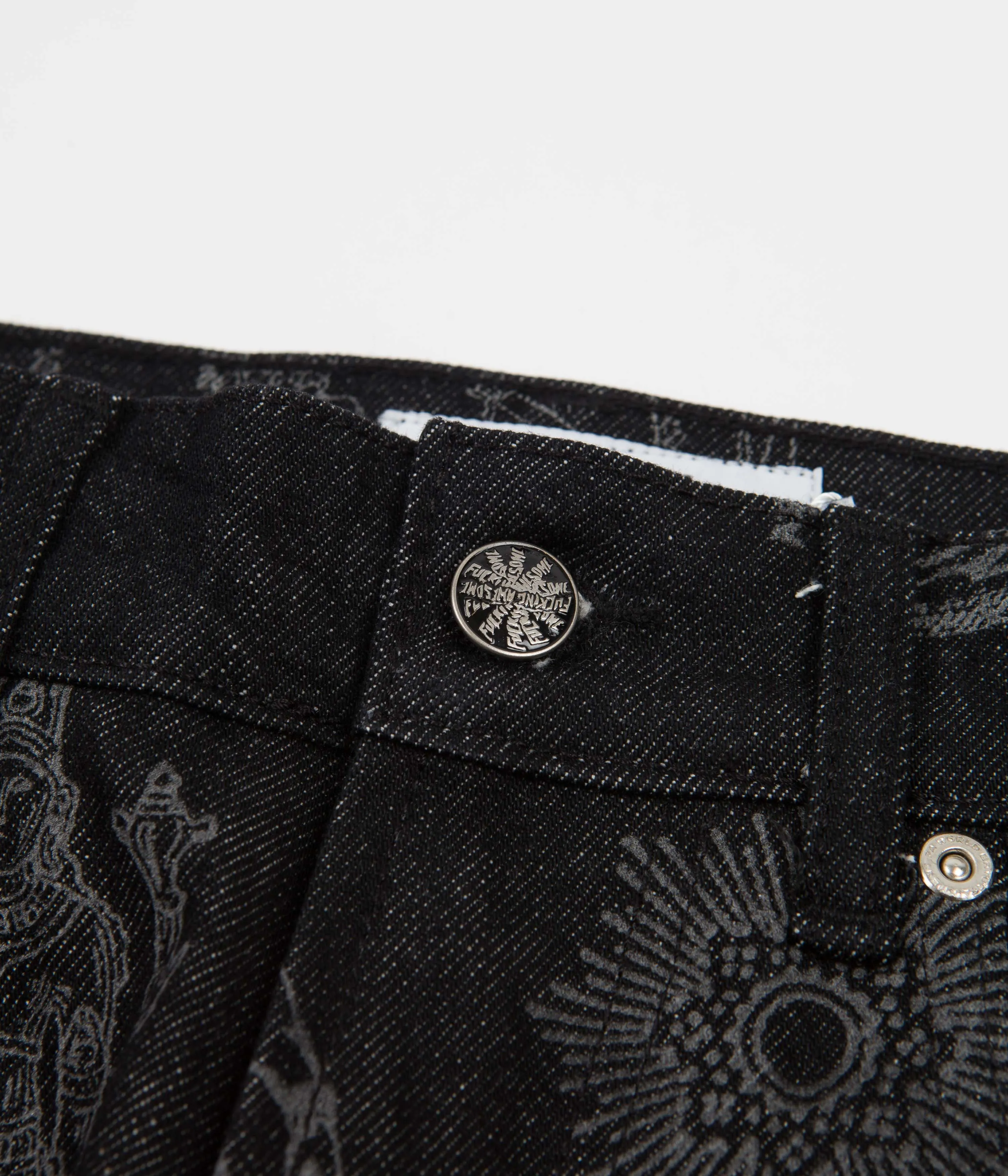 Fucking Awesome 3M Regular Fit Jeans - Black