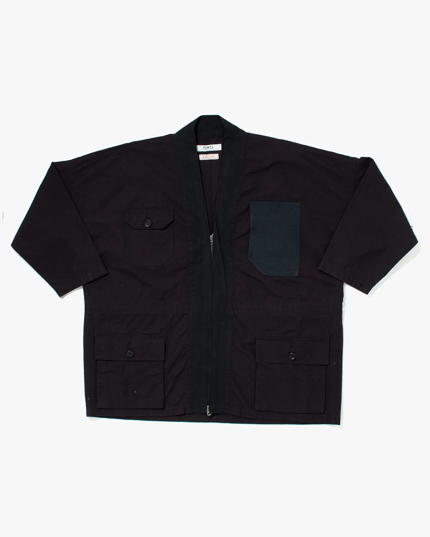 Japanese Repro Kimono Style Jacket, FDMTL Jeans - XL