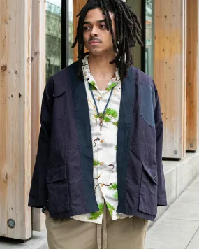 Japanese Repro Kimono Style Jacket, FDMTL Jeans - XL